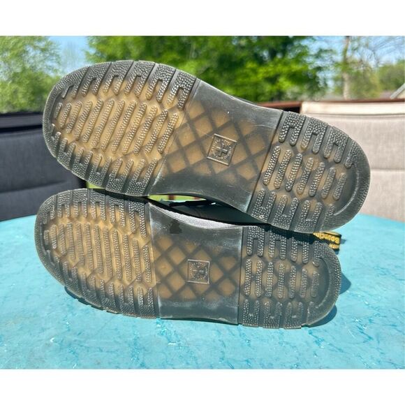 Dr Martens Docs 1460 8-eyelet Soft Smooth White Leather Boots‎ Women Size 5 - Picture 8 of 9